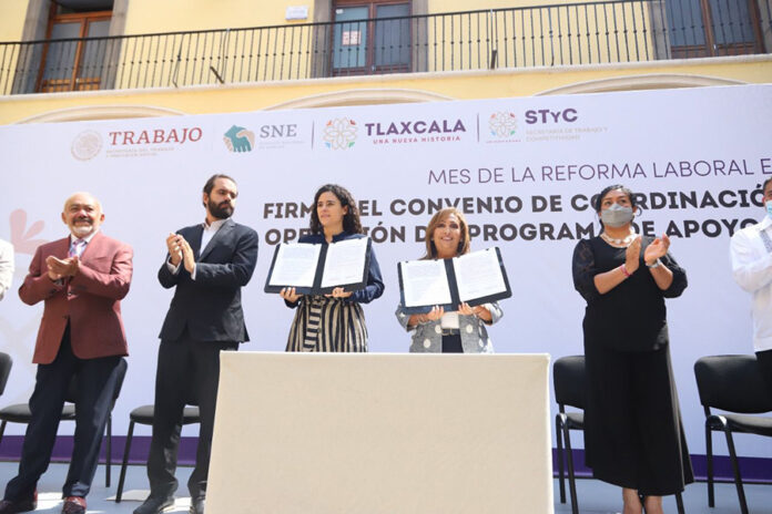 Gobierno del Estado y Stps Firman Convenio de Coordinación para la Operación del Programa de Apoyo al Empleo - AlternativaTlx