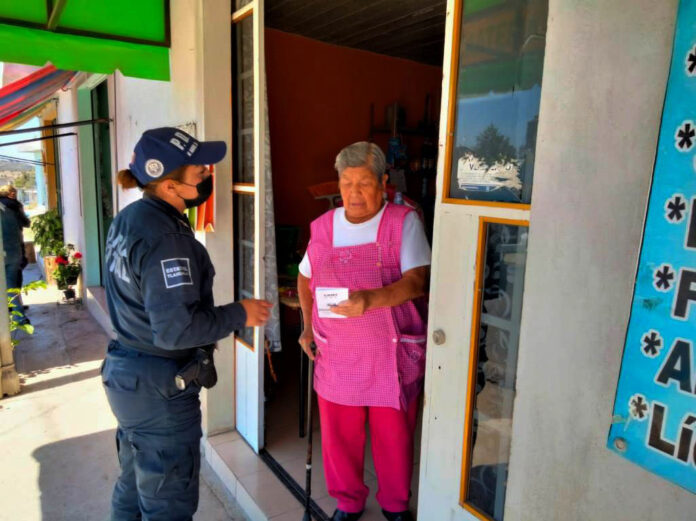 Refuerza Policía Estatal Proximidad Social para Evitar el Delito de Robo a Comercio
