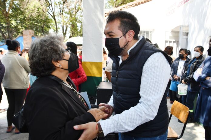Seguiremos Impulsando el Bienestar de las Familias Huamantlecas: Santos Cedillo