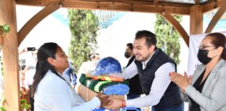 Nuestro Compromiso es Llevar Agua de Mejor Calidad a los Hogares Huamantlecos: Santos Cedillo