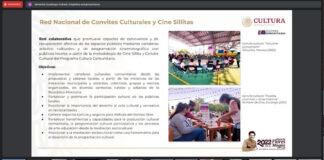 Comienzan Actividades de la Red Nacional de Convites Culturales y Cine Sillitas del Programa Cultura Comunitaria - AlternativaTlx