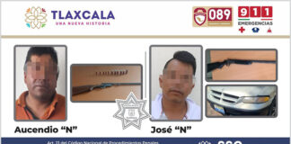 Detiene la Ssc a Sujetos por Portación Ilegal de Armas - AlternativaTlx