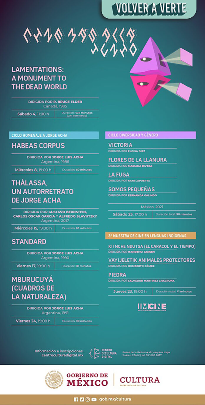 El Centro de Cultura Digital Presenta el Ciclo de Cine Diverso - AlternativaTlx