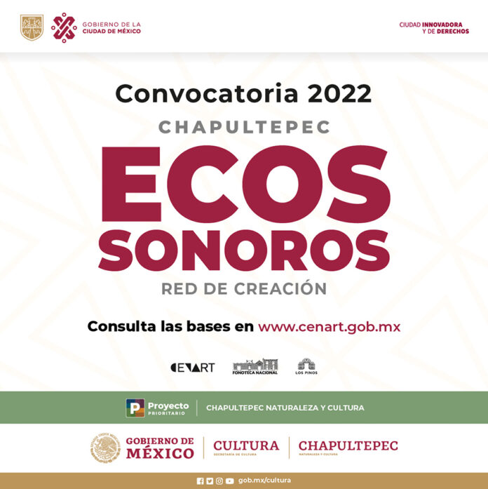 La Secretaría de Cultura invita a Participar en la Convocatoria “Ecos sonoros. Red de Creación” - AlternativaTlx