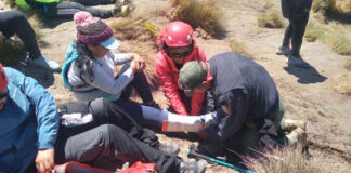 Policía de Montaña Auxilia a Visitantes en la Malinche - AlternativaTlx