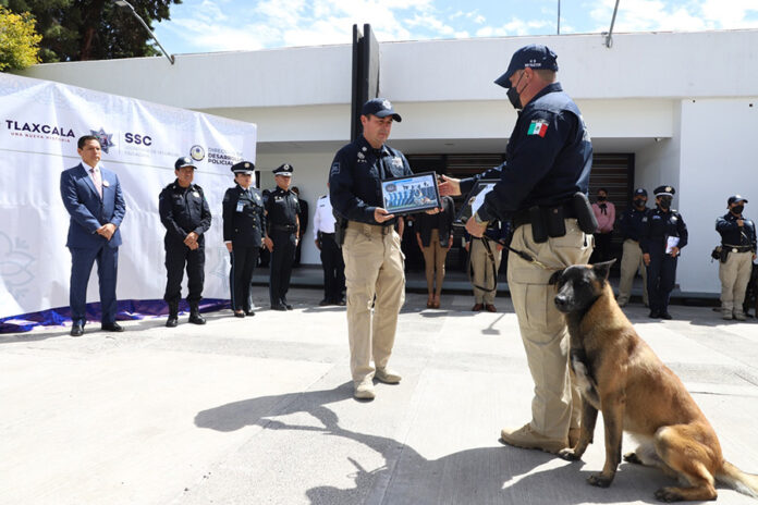 Reconoce Ssc Mérito Deportivo y Oficial Canino Caído - AlternativaTlx