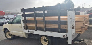 SSC Aseguró Camioneta con Material Forestal en Huamantla - AlternativaTlx