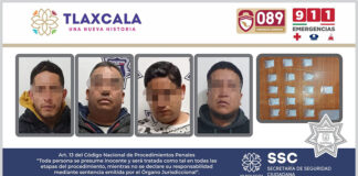 Ssc Detiene en Calpulalpan a Cuatro Sujetos que Portaban Droga Sintética - AlternativaTlx