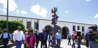 Recorrió Gobernadora Lugares Emblemáticos de la Capital Considerados para su Embellecimiento