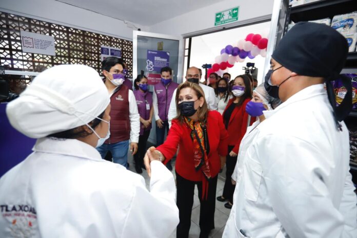 Gobernadora Lorena Cuéllar Puso en Funciones Unidad de Bienestar para Tu Nutrición en Xaloztoc