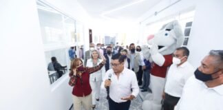 Inauguró Gobernadora Lorena Cuéllar Extensión de la UPTx en Yauhquemehcan