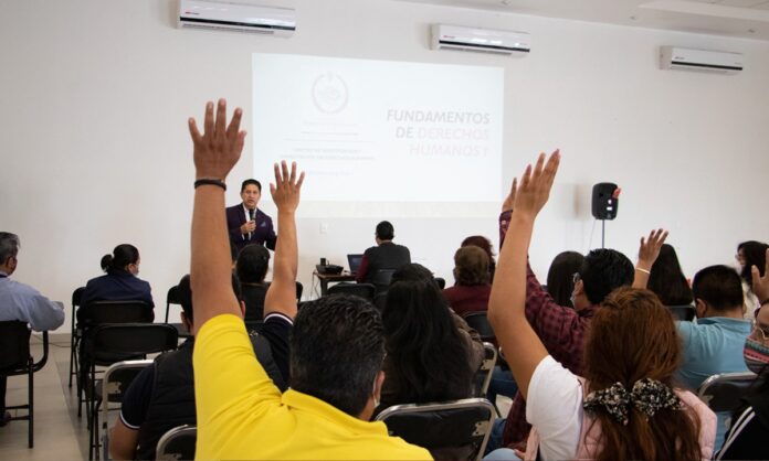 Impulsa PGJE la Profesionalización de su Personal en Derechos Humanos