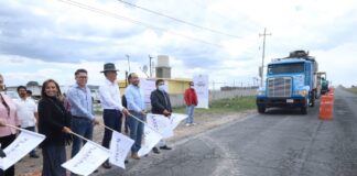 Rehabilitacion de la Carretera Apizaco-Muñoz Beneficiará a Pobladores de 4 Municipios de la Región: Gobernadora