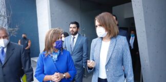 Fortalecerán Gobernadora Lorena Cuéllar y Clara Luz Flores Trabajo Conjunto en Materia de Seguridad