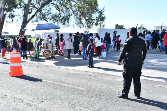 Vigila Dirección de Seguridad Pública de Huamantla Jornada de Vacunación