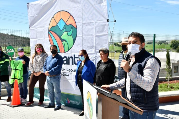 Las Acciones que Impulsa este Gobierno son para el Bienestar de las Familias Huamantlecas: Santos Cedillo