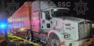 Asegura SSC Tres Vehículos y un Tractocamión - AlternativaTlx