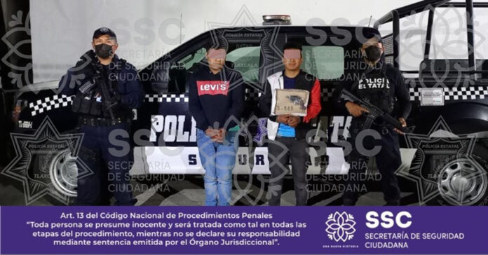 Asegura Ssc a Dos Masculinos por Portación de Arma - AlternativaTlx