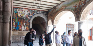 Coordina Sc Trabajo Interinstitucional en la Restauración de los Murales de Palacio de Gobierno - AlternativaTlx