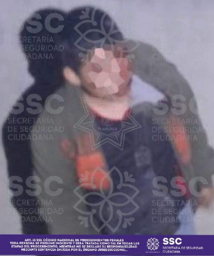 Detiene SSC a una Persona y Asegura una Unidad con Huellas de Accidente Vial - AlternativaTlx