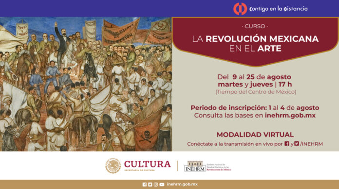 El INEHRM Convoca al Curso en Línea “La Revolución Mexicana en el Arte” - AlternativaTlx