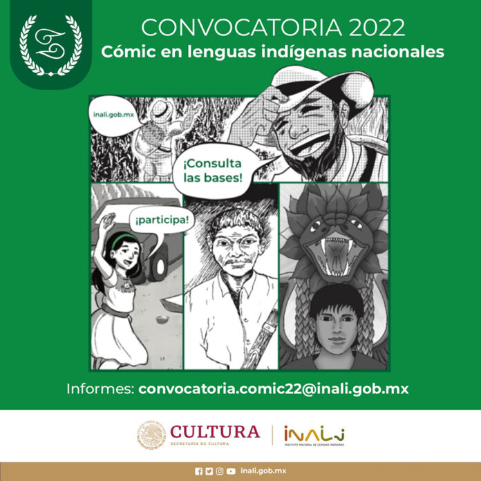 Estás a Tiempo para Participar en la Convocatoria 2022 “Cómic en Lenguas Indígenas Nacionales” - AlternativaTlx