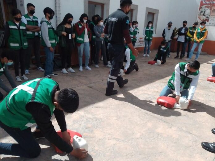 Finaliza Capacitación de Primeros Auxilios a Jóvenes Embajadores de Turismo en Huamantla - AlternativaTlx