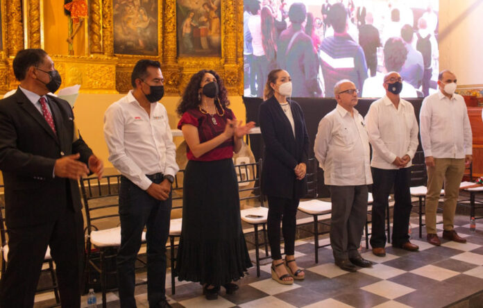 La Secretaría de Cultura Federal Entrega Restaurada la Parroquia de Santa Elena de la Cruz, en Oaxaca, Dañada por Sismos - AlternativaTlx