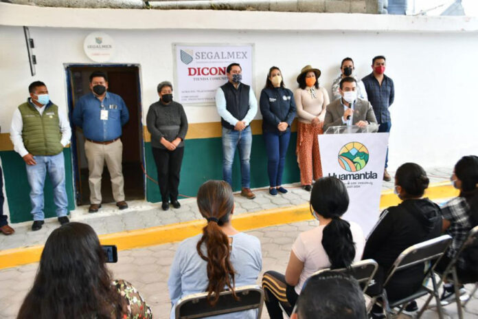 Reapertura Ayuntamiento de Huamantla y DICONSA dos Tiendas Comunitarias en las Colonias El Valle y Francisco Villa Tecoac - AlternativaTlx