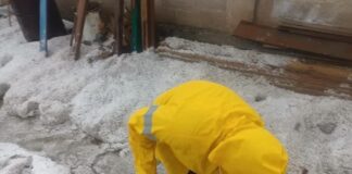 Intervalos de Chubascos, Vientos Fuertes y Probable Caída de Granizo en Tlaxcala