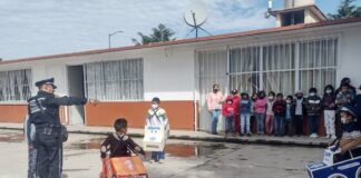 Mantiene Dirección de Seguridad Pública de Huamantla Acciones de Proximidad Social