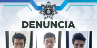 Detiene Policía Municipal de Huamantla a Sujetos que Robaron Institución Educativa