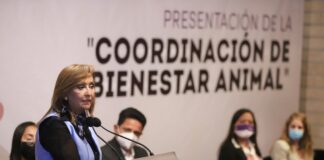 Presidió Gobernadora Lorena Cuéllar Presentación de la Coordinación de Bienestar Animal