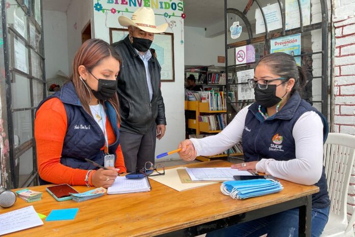 Lleva “DIF en tu Comunidad” Bienestar a Vecinos de la Colonia el Valle