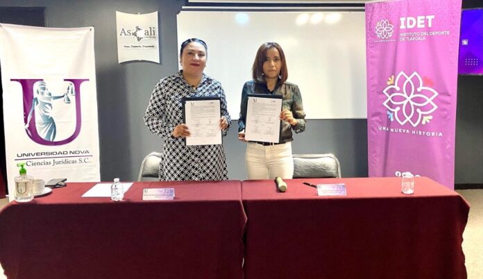 Firma Convenio IDET y Universidad Nova en Ciencias Jurídicas