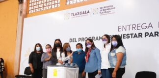 Entregó Gobernadora Lorena Cuéllar Apoyos del Programa Bienestar para tu Familia