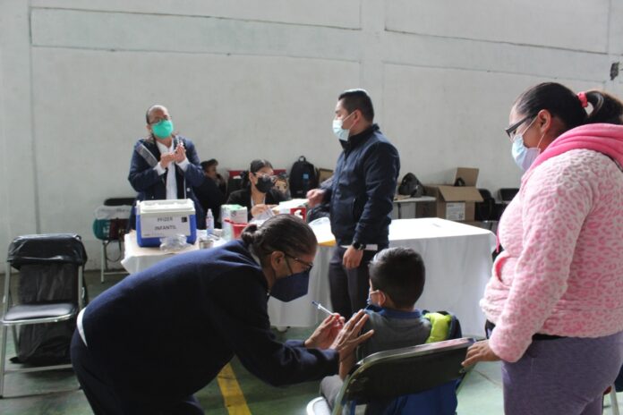 Recibirán 17 Municipios de Tlaxcala Vacuna Contra Covid-19 para Infantes de 5 a 11 Años