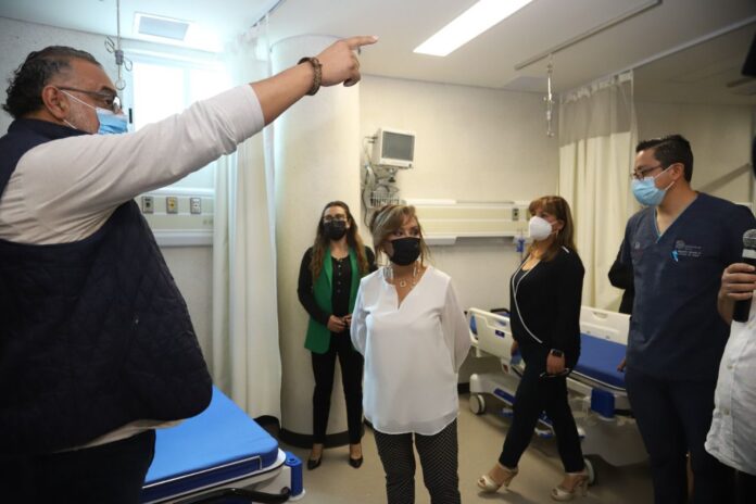 Supervisa Gobernadora Lorena Cuéllar Nuevo Hospital IMSS-Bienestar Tlaxcala “Anselmo Cervantes Hernández”