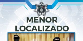 Policía y Procuraduría de la Defensa del Menor de Huamantla Localizan a Menor con Reporte de No Localizado