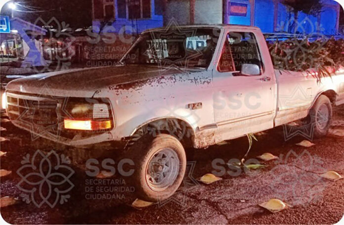 Detiene SSC una Persona y Asegura Unidad con Hidrocarburo en Calpulalpan