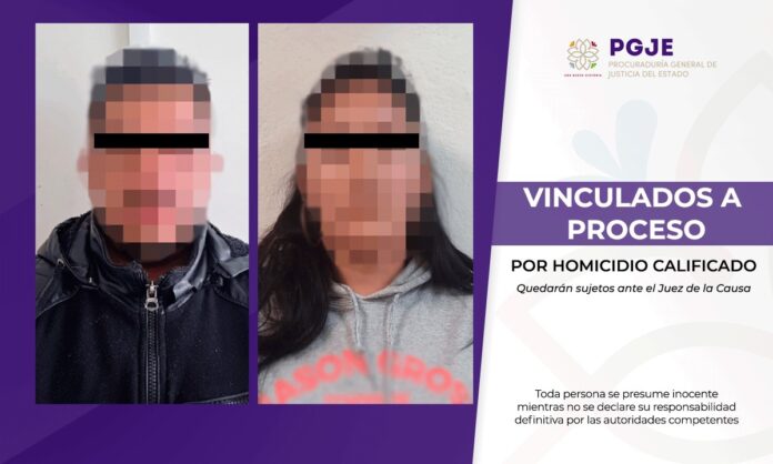 Vincula PGJE a Proceso a Dos Personas por Homicidio Calificado