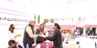 Impulsa SIA el Desarrollo Rural con Entrega de Apoyos