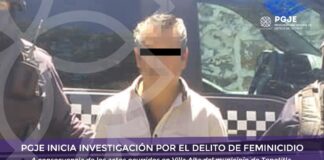 PGJE Inicia Carpeta de Investigación por Feminicidio