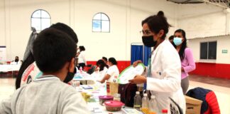 Acercan SESA y Bienestar Servicios de Salud a la Población de Emiliano Zapata