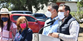 Acompaña Santos Cedillo a Gobernadora a Gira de Inicio de Obras