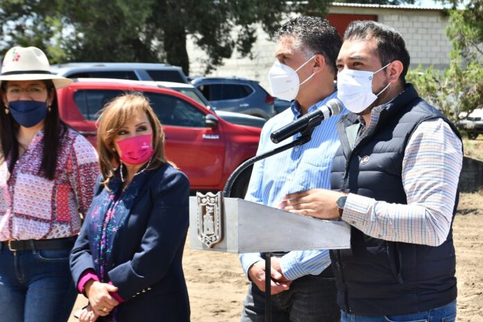 Acompaña Santos Cedillo a Gobernadora a Gira de Inicio de Obras