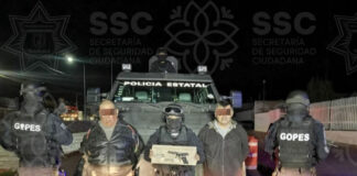 Asegura SSC a Sujetos por Portación Ilegal de Arma en Huamantla - AlternativaTlx