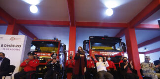 Celebró Gobernadora Lorena Cuéllar 40 Aniversario del Heroico Cuerpo de Bomberos - AlternativaTlx