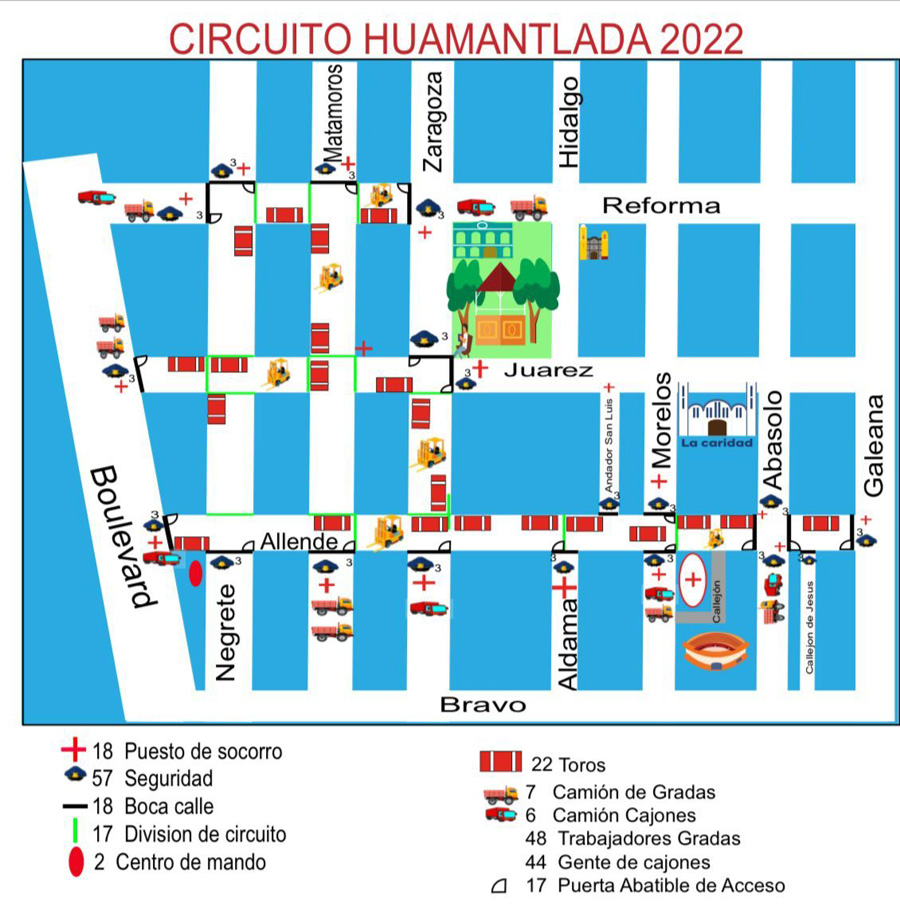 Por su parte, el diputado federal por el Distrito I de Tlaxcala, Alejandro Aguilar López, invitó a todas las familias huamantlecas y visitantes a disfrutar de un espectáculo único la noche previa a “La Huamantlada”, donde mencionó participarán más de 60 contingentes entre Matachines, Mariachis, Bandas de Música Sinaloense, incluso mencionó la participación de un invitado sorpresa -del que no dio mayores detalles-, en un recorrido lleno de luz, cultura y tradición.