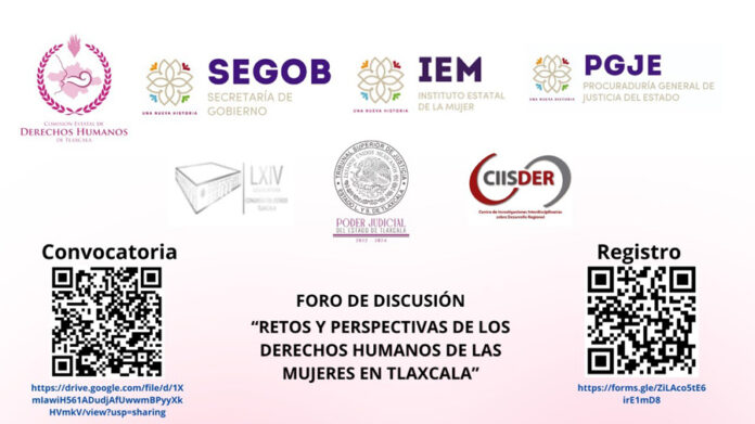 Convoca IEM a Participar en Foro “Retos y Perspectivas de los Derechos Humanos de las Mujeres en Tlaxcala” - AlternativaTlx
